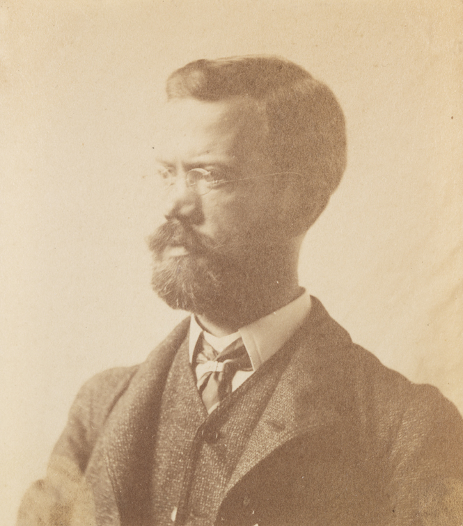 William G. Macdowell, facing left