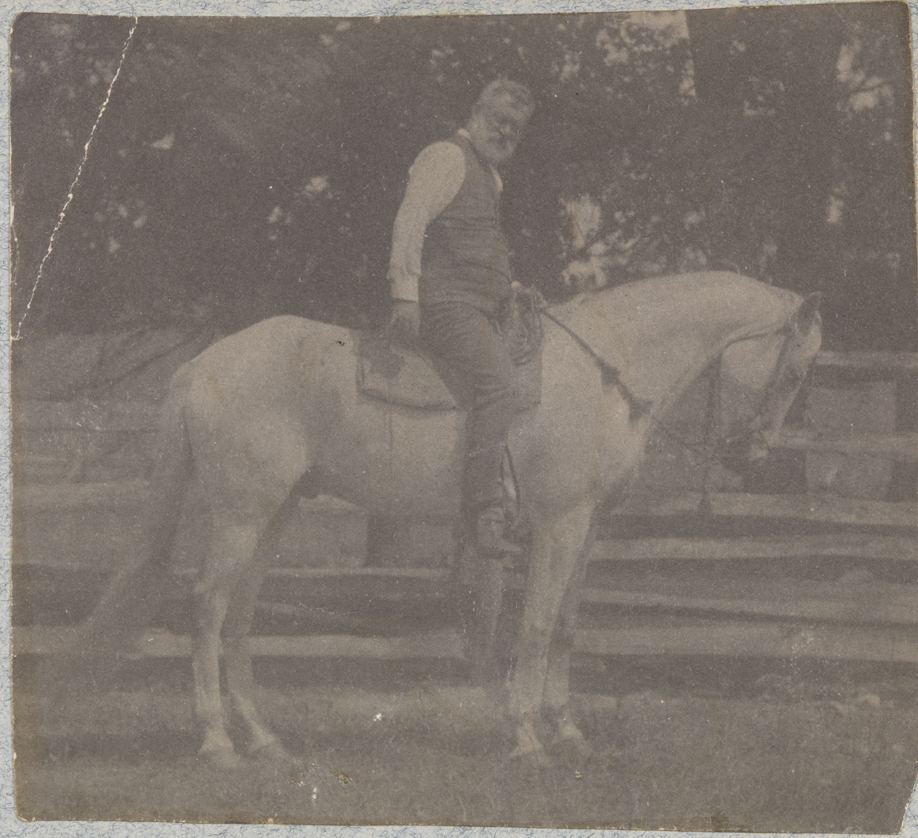 William O'Donovan on horse