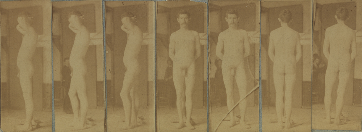 Naked series: Joseph Smith, poses 1 - 7