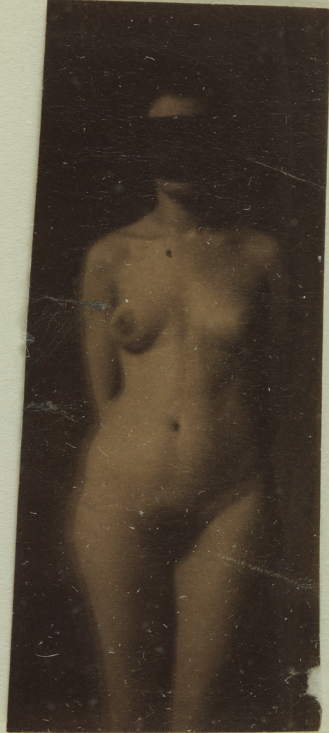 Naked series: "Brooklyn No. 1," female with dark mask