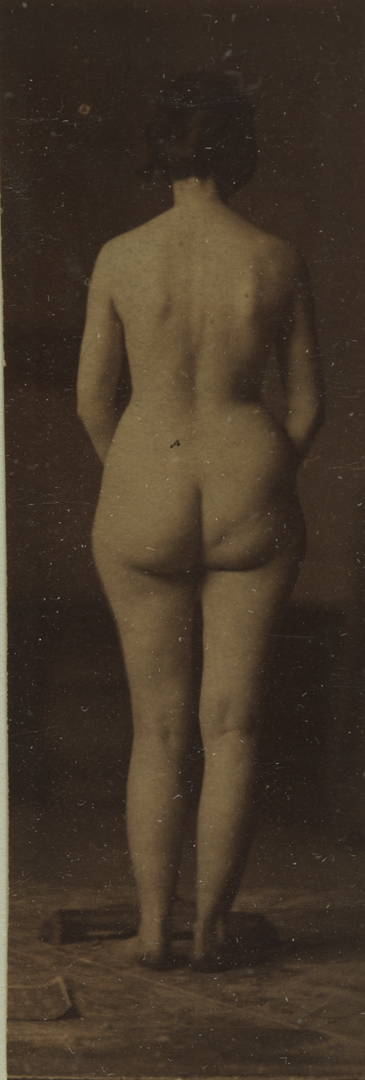 Naked series: "Brooklyn No. 1," female with dark mask