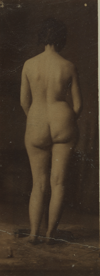Naked series: "Brooklyn No. 1," female with dark mask