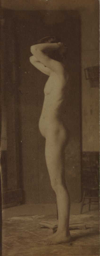 Naked series: "Brooklyn No. 2," female with dark mask
