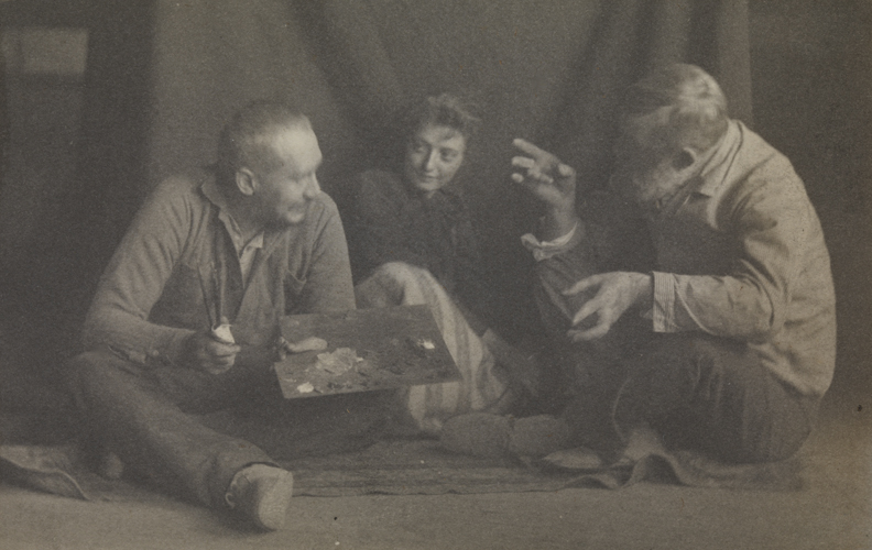 Thomas Eakins, unidentified woman, and William R. O'Donovan