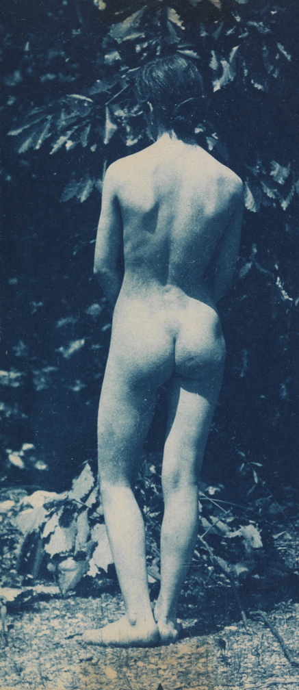 Susan Macdowell Eakins nude, from rear