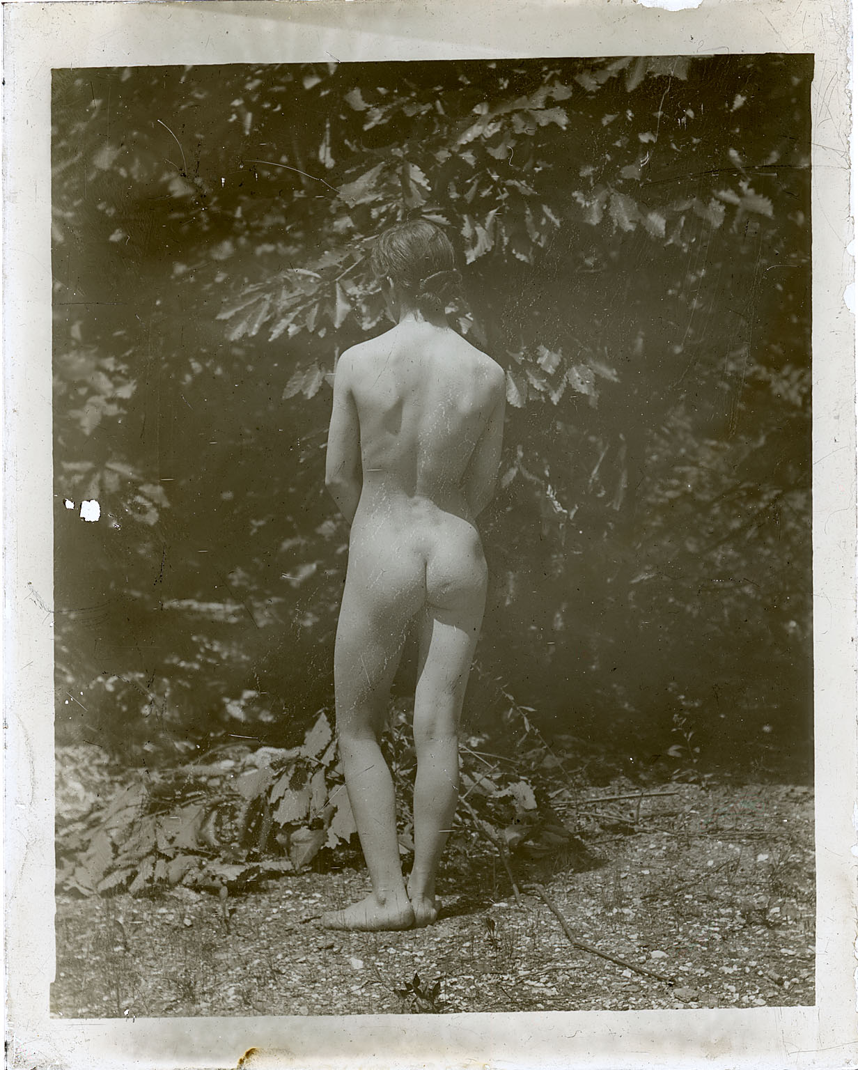 Susan Macdowell Eakins nude, from rear