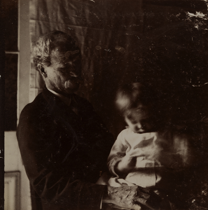 John Garner and his granddaughter, Betty Reynolds