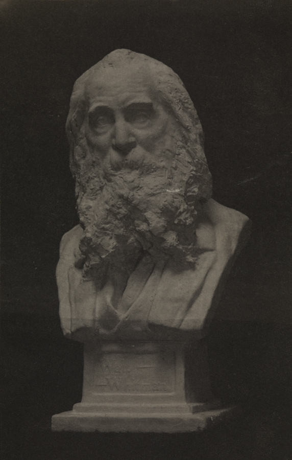 Bust of Walt Whitman by Samuel Murray