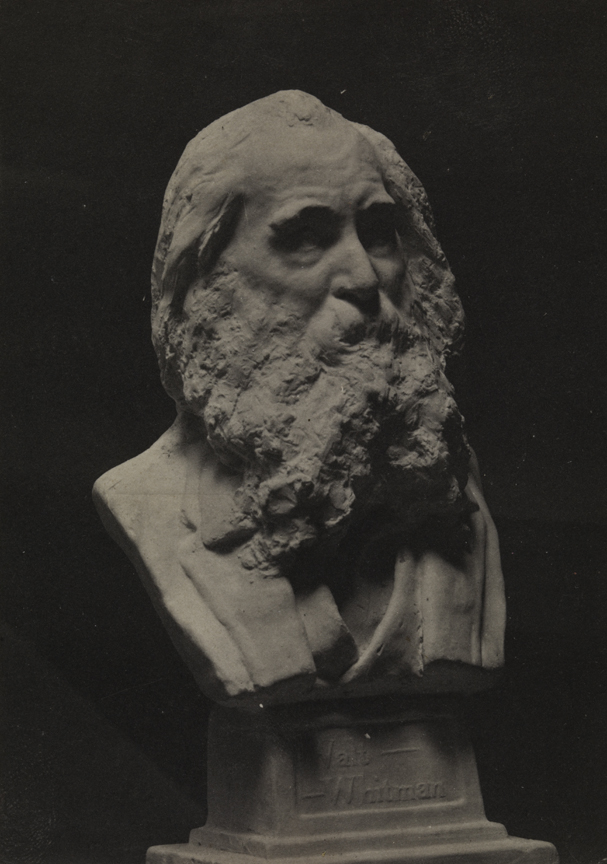 Bust of Walt Whitman by Samuel Murray