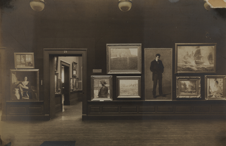 View of the American Oil Paintings and Sculpture 28th Annual Exhibition, Art Institute of Chicago, November 16, 1915 to January 2, 1916