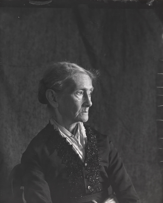 Mrs. William H. Macdowell, looking right
