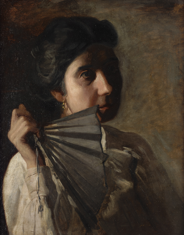 Girl with a Fan; Portrait of Miss Gutierrez