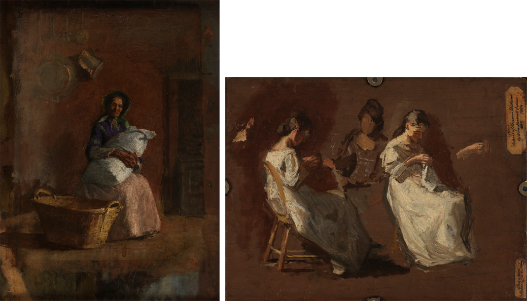 Roseanna Williams (r); Three Sketches of a Woman Sewing (v)