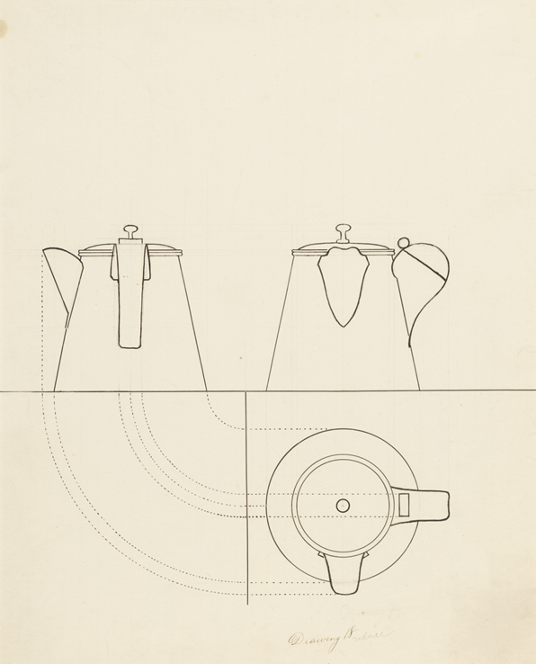 Drawing 18 (Mechanical Drawing: Tea Pot)