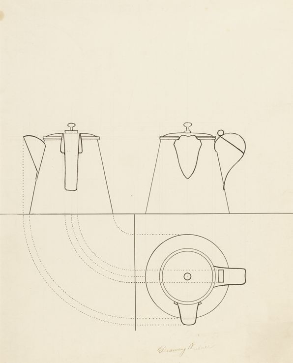 Drawing 18 (Mechanical Drawing: Tea Pot)