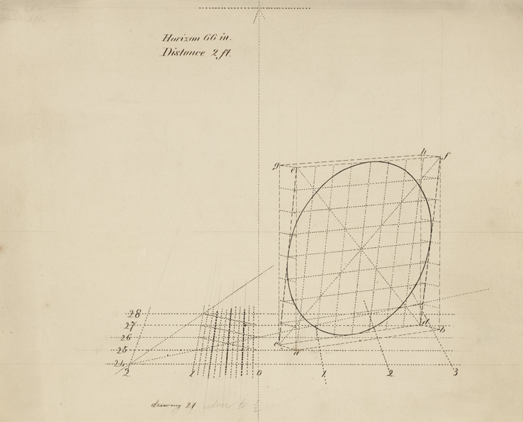 Drawing 21 (Perspective Study: Hoop)