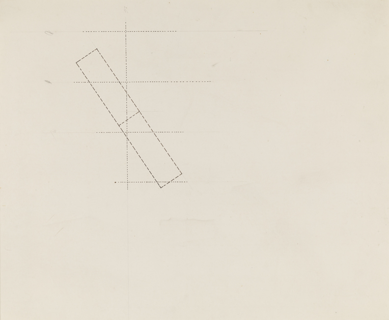 (Drawing 21: Study of Plan)