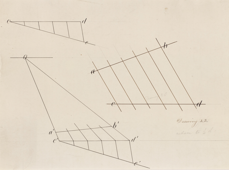 Drawing 22 (Perspective Study: Falling Hoop)