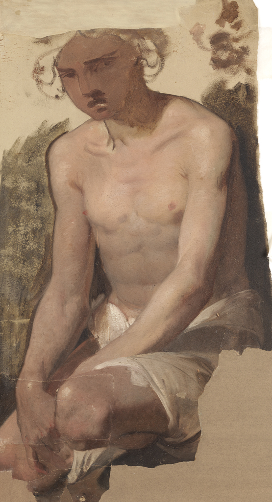 The Chirstian Martyrs: Study of Seated Boy