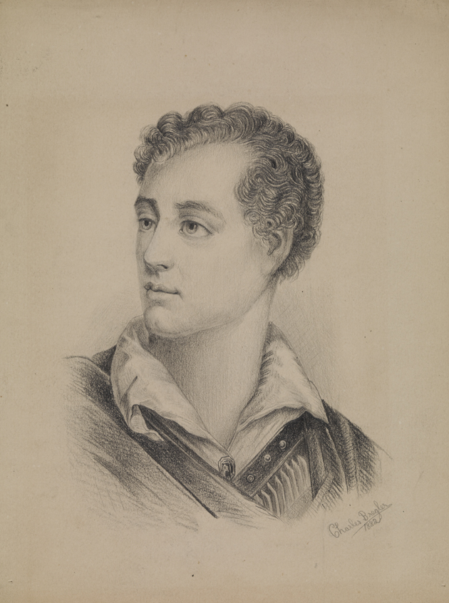 [Portrait of Lord Byron?]