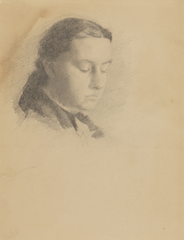 Portrait of a Young Woman (Frances Eakins?)