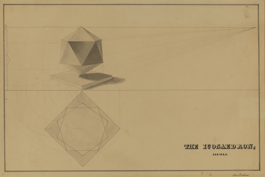 Perspective Drawing: The Icosaedron