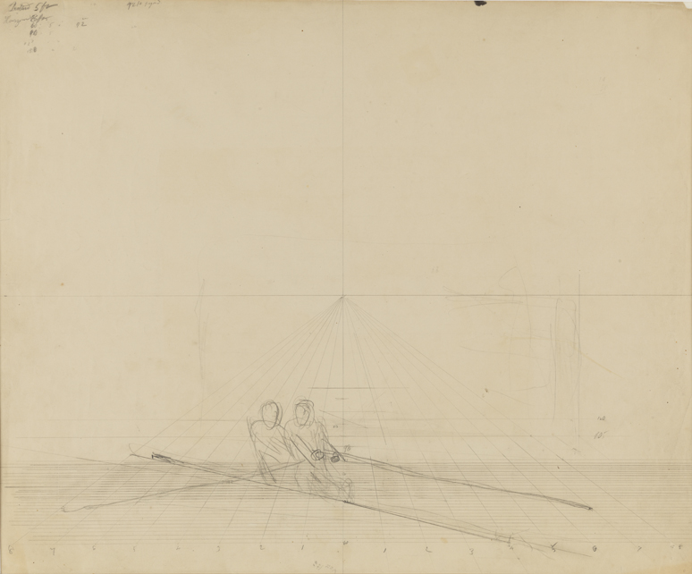 The Schreiber Brothers: Perspective Study of Rowers