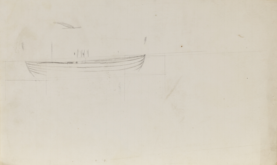 Perspective Study of Gunning Skiff
