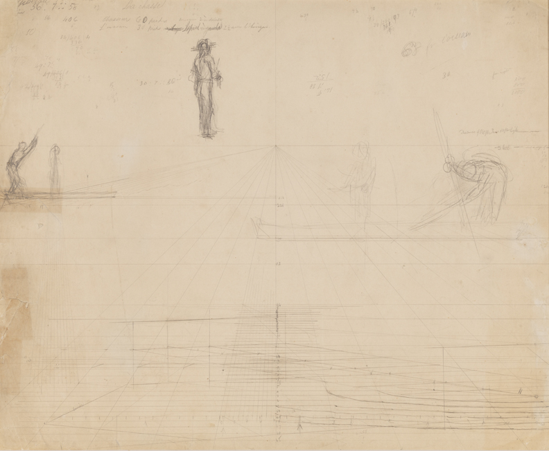 La Chasse: Perspective Study for "Rail Shooting"