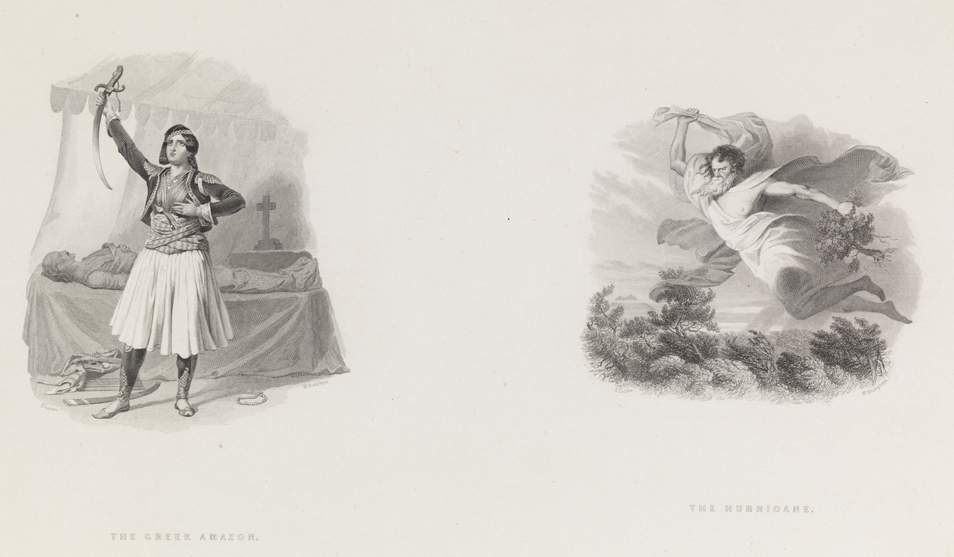 The Greek Amazon;  The Hurricane