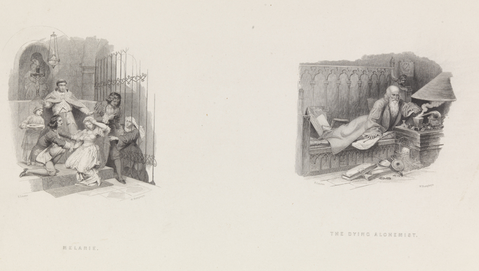 Melanie;  The Dying Alchemist