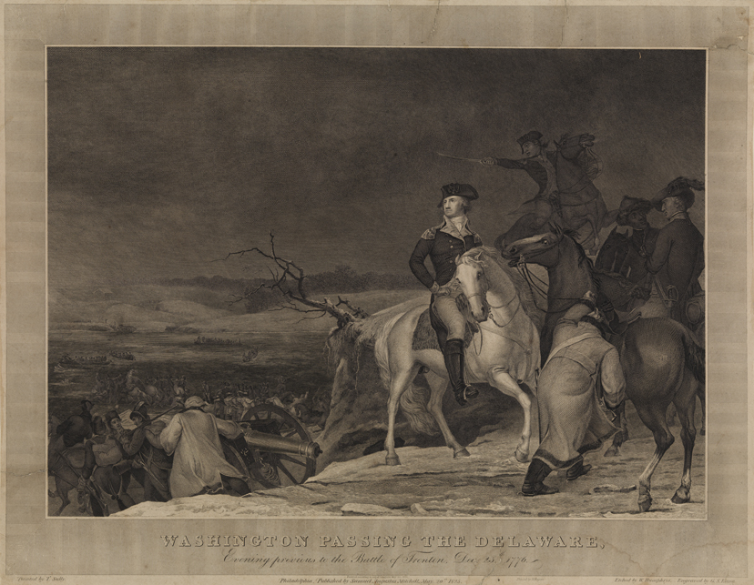 Washington Passing the Delaware