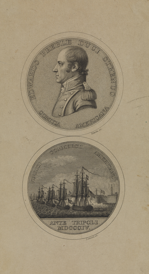 Edward Preble, [medal]