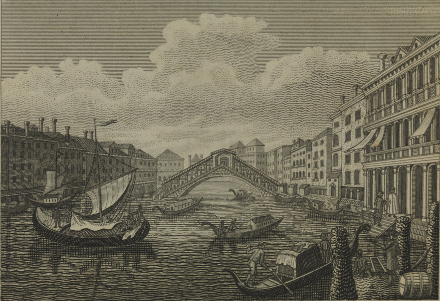 [View of the Rialto at Venice]