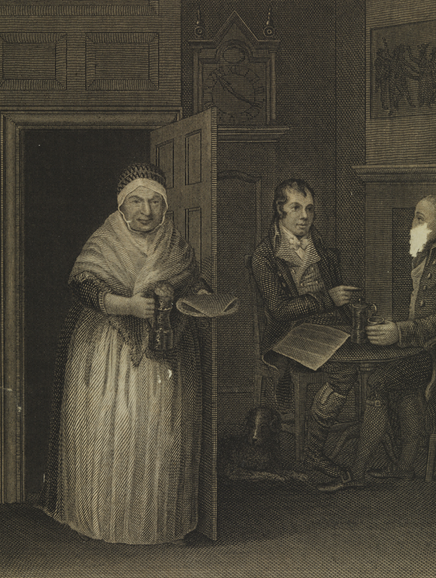 Robert Burns and Nanse Tinnock