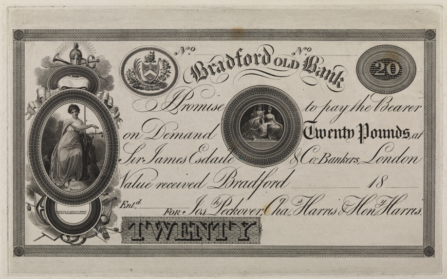 Bradford Old Bank [Twenty pound note]