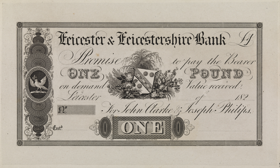 Leicester & Leicestershire Bank One Pound [note]