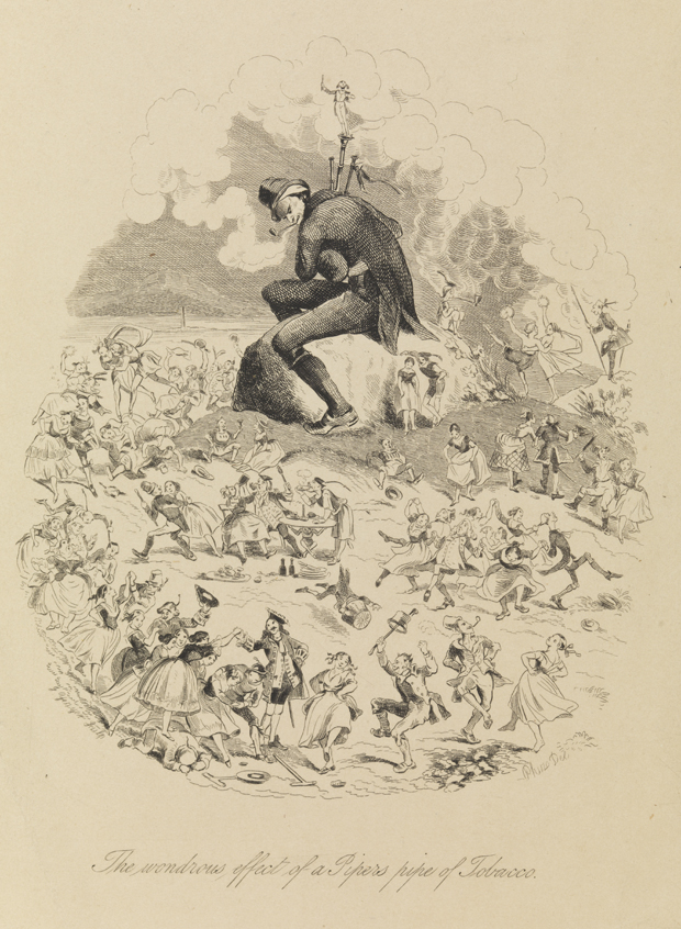 The wonderous effect of a Piper's Pipe of Tobacco