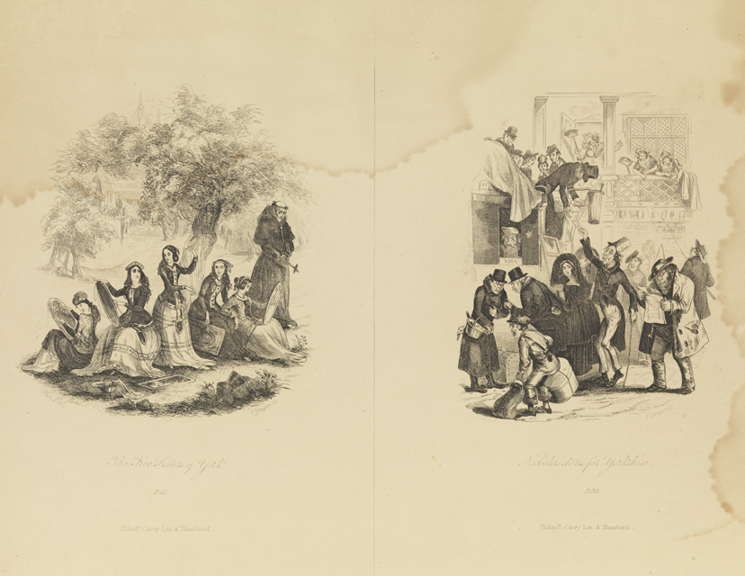 The Five Sisters of York.; Nicholas starts for Yorkshire