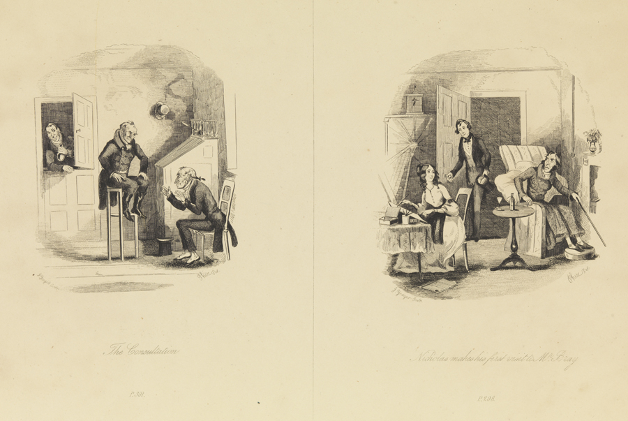 The Consultation;  Nicholas makes his first visit to Mr. Bray