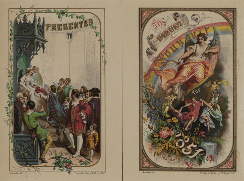 The Irish Souvenir for 1851 [title page and frontispiece]