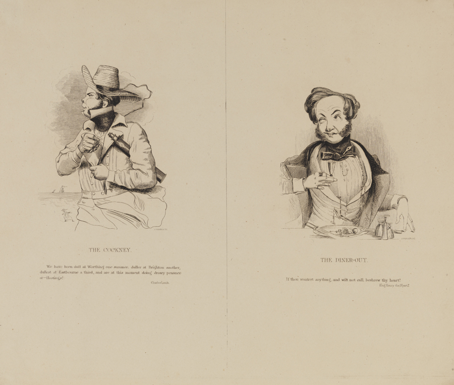 The Cockney;  The Diner-Out