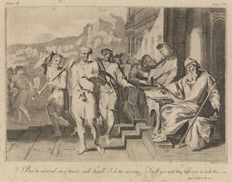 But He answered one of them...