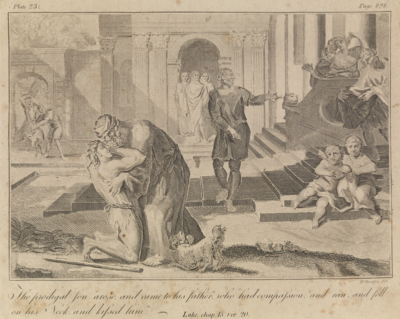 The prodigal son arose...