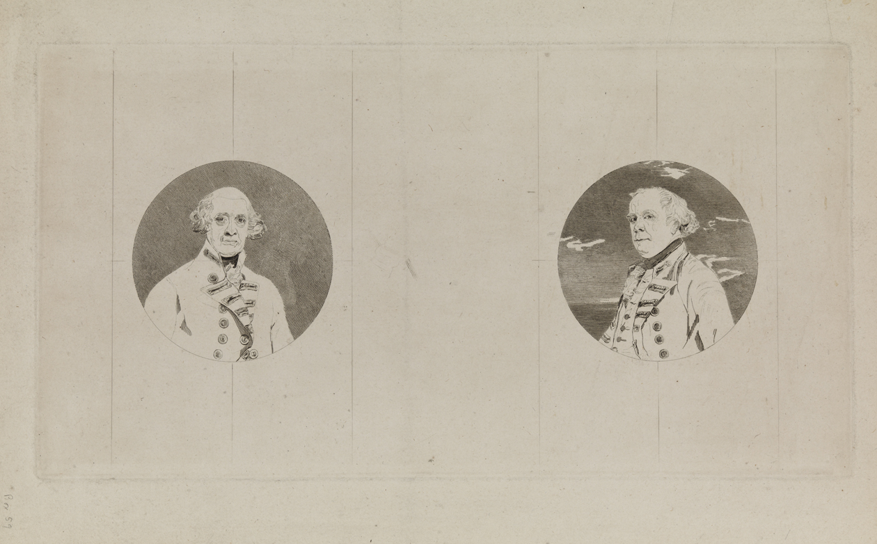 [Admiral Lord Howe] and [Capt Barrington]