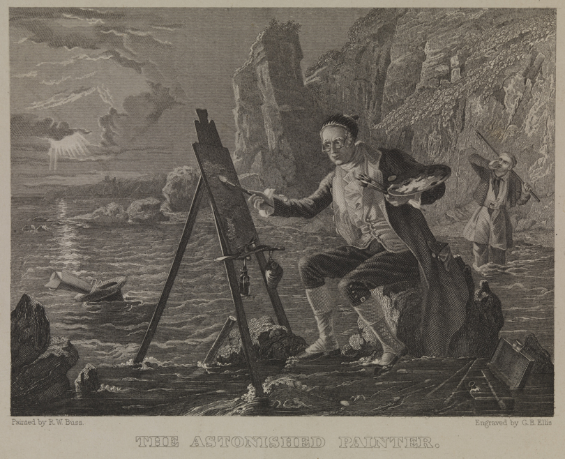 The Astonished Painter