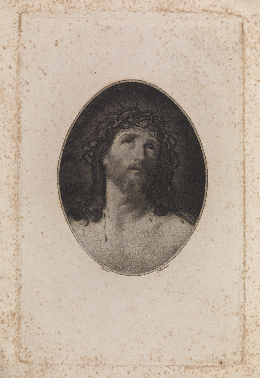 [Christ wearing crown of thorns]
