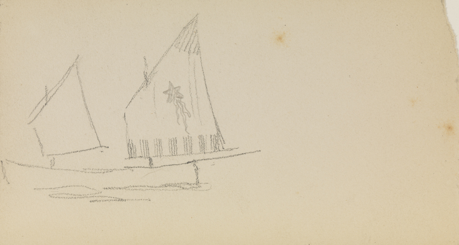 [Two sailboats]