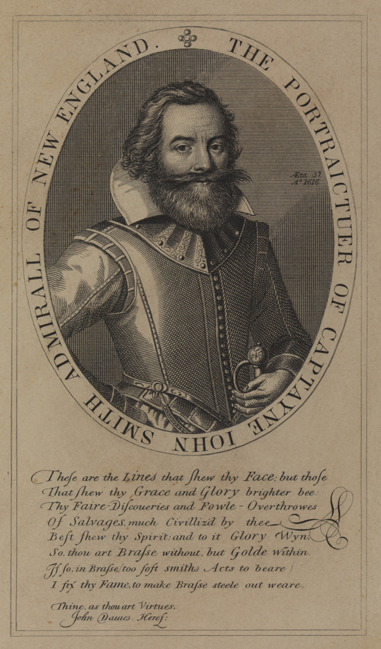 The Portraictuer of Captayne John Smith Admiral of New England