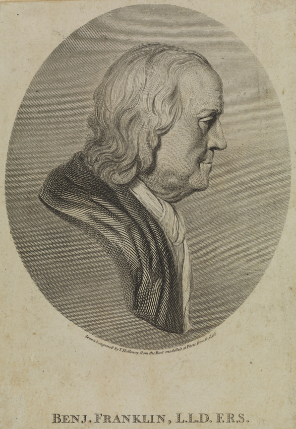 Benj. Franklin, L.L.D. F.R.S.